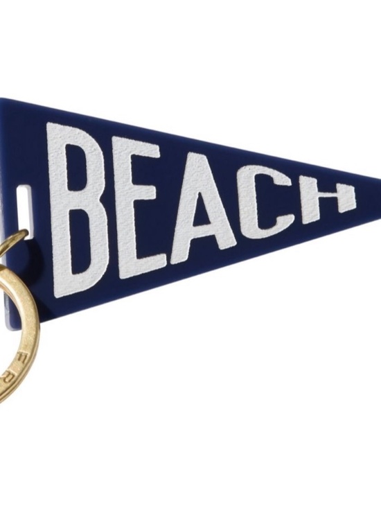 Handmade Accessories - BEACH summer inspired keychain
